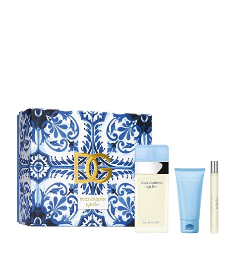 dolce and gabbana light blue gift set 100ml